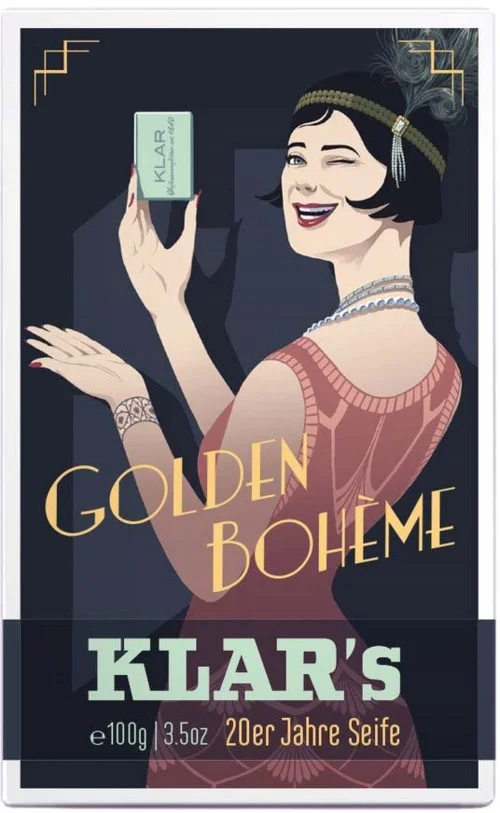 Klar Seifen Golden Bohème 20s Soap 100 g v:2256881 Klar Seifen Golden Bohème 20s Soap 100 g v:2256881