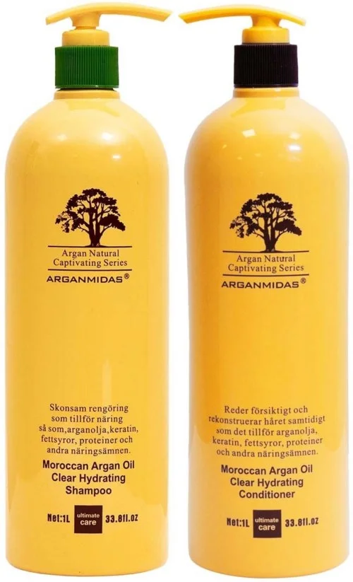 Arganmidas Clear Hydrating Bundle Shampoo 1000 ml & Conditioner 1000 ml v:3862253 Arganmidas Clear Hydrating Bundle Shampoo 1000 ml & Conditioner 1000 ml v:3862253
